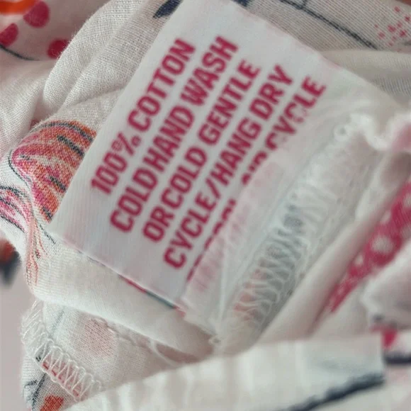 Gretchen Scott Blouse Womens XL Fish Print Button Up Shirt Beach Vacation Cotton - Picture 12 of 12